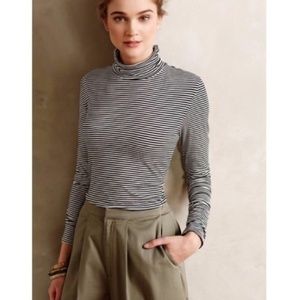 Dolan Anthropologie Striped Turtleneck